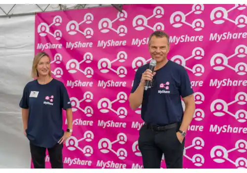 A-Gas CEO Jack Grovers and Group Commercial Director, Louise McCann A-Gas CEO Jack Grovers and Group Commercial Director, Louise McCann