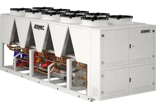 Aermec NMSE hybrid chiller Aermec NMSE hybrid chiller