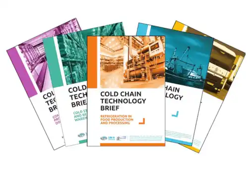 The Cold Chain Technology Briefs are now available in French and Spanish, as well as English The Cold Chain Technology Briefs are now available in French and Spanish, as well as English