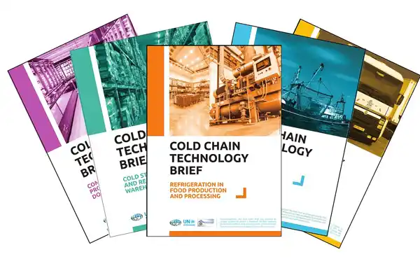 The Cold Chain Technology Briefs are now available in French and Spanish, as well as English The Cold Chain Technology Briefs are now available in French and Spanish, as well as English