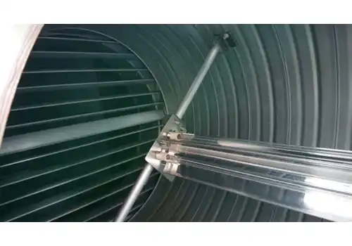 A JenAct UV Torpedo in-duct air disinfection unit A JenAct UV Torpedo in-duct air disinfection unit