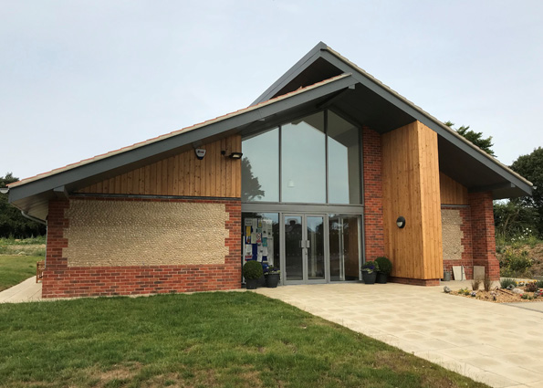 Trimingham Village Hall in North Norfolk
