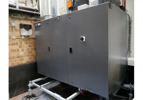 Once fully assembled, the RHE units can be up to 2.5m x 1.6m in size Once fully assembled, the RHE units can be up to 2.5m x 1.6m in size