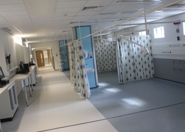 Waterloo Air Products has supplied more than 600 air terminal devices at Waterloo Air Products Glan Clywd Hospital