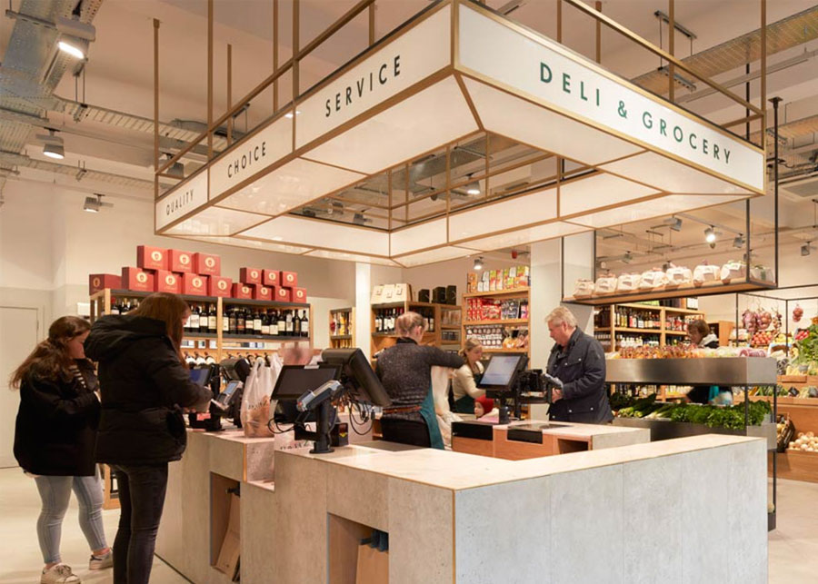 Panzer's deli in St John's Wood, London