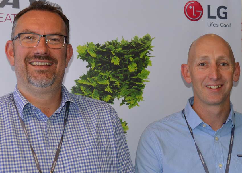 Andy Hooper and Alastair Kay of LG