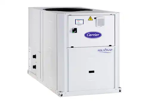 The Carrier AquaSnap 30RBS chiller The Carrier AquaSnap 30RBS chiller