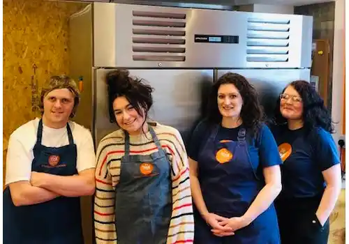The Feed in Norwich will use the donation as a community fridge The Feed in Norwich will use the donation as a community fridge