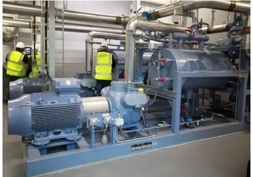 The GEA heat pump system installed at Aurivo in Killygordon The GEA heat pump system installed at Aurivo in Killygordon