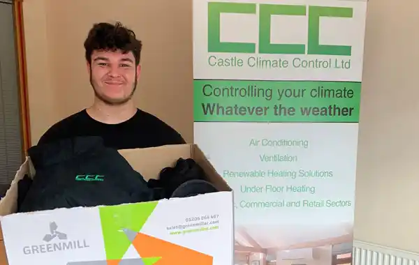 Kieran Rhodes of Castle Climate Control Kieran Rhodes of Castle Climate Control