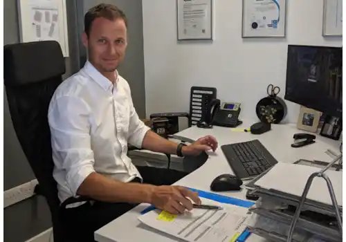 Nathan Wood of BESA Nathan Wood of BESA