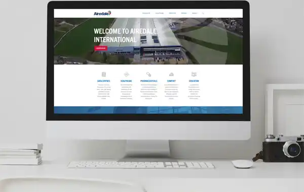 Airedale International's new website Airedale International's new website