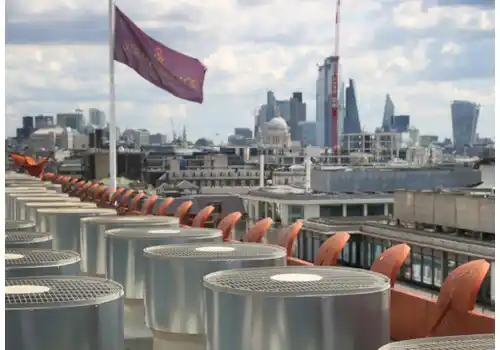 Hybrid VRF from Mitsubishi Electric at London's Strand Palace Hotel Hybrid VRF from Mitsubishi Electric at London's Strand Palace Hotel