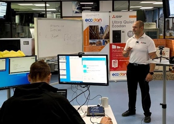 Feedback to Mitsubishi Electric's virtual training has been 'fantastic'