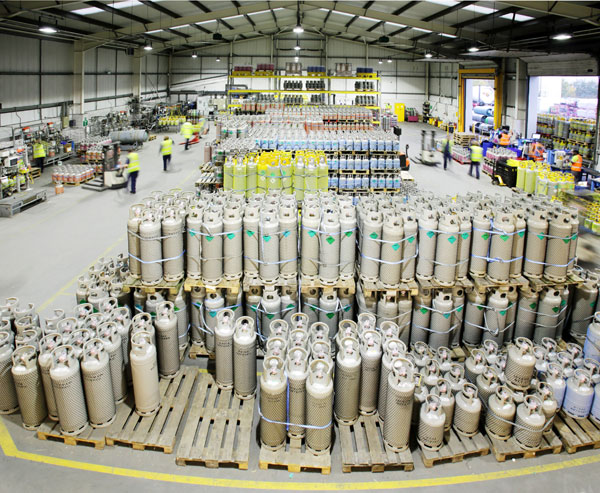 A-Gas continues to invest in its cylinder fleet to ensure that all types of refrigerant are available to the customer