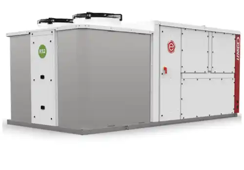 The e-Baltic R32 rooftop unit from Lennox The e-Baltic R32 rooftop unit from Lennox