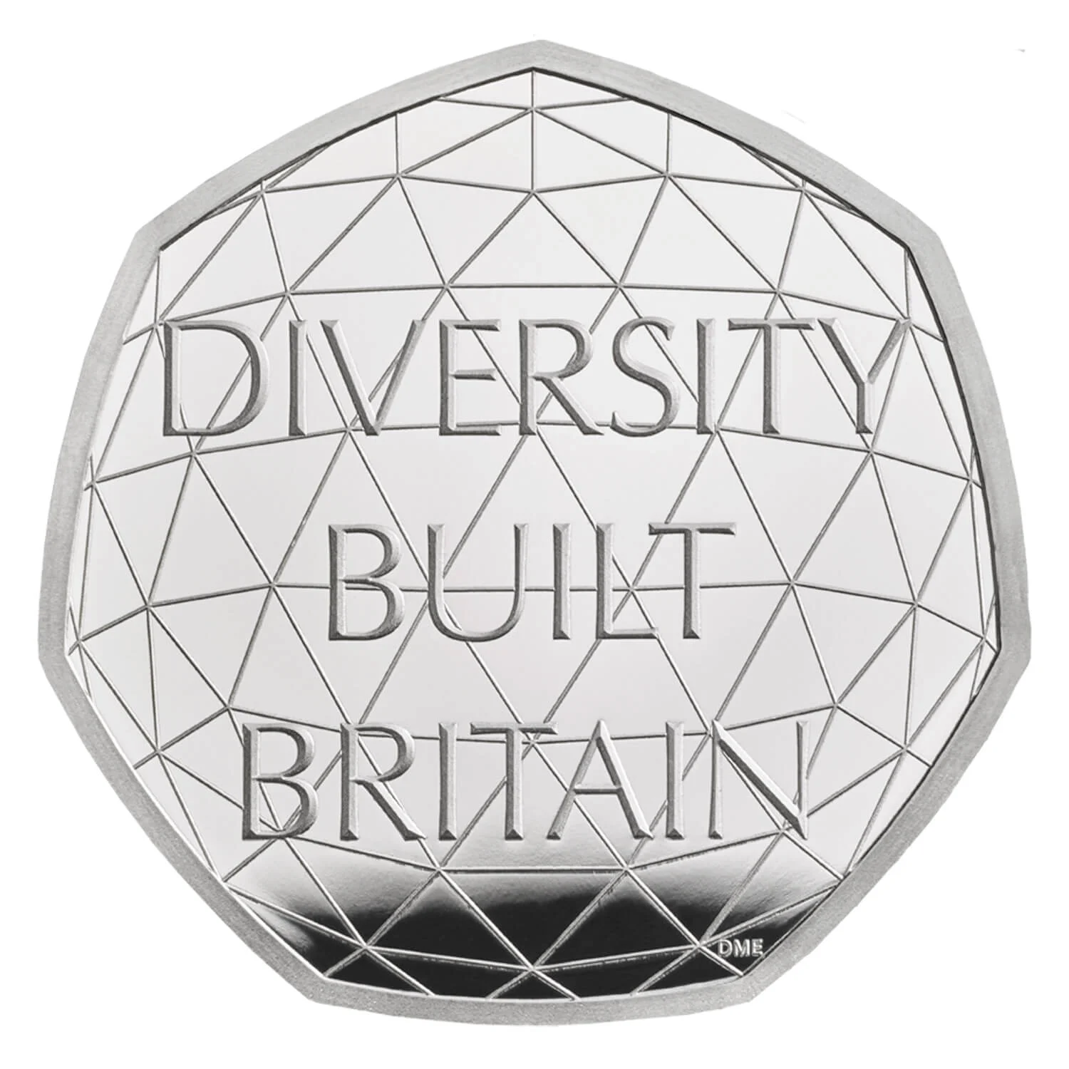 Diversity built britain 50p