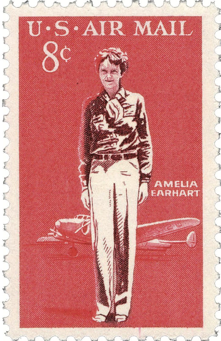 Amelia Earhart Stamp