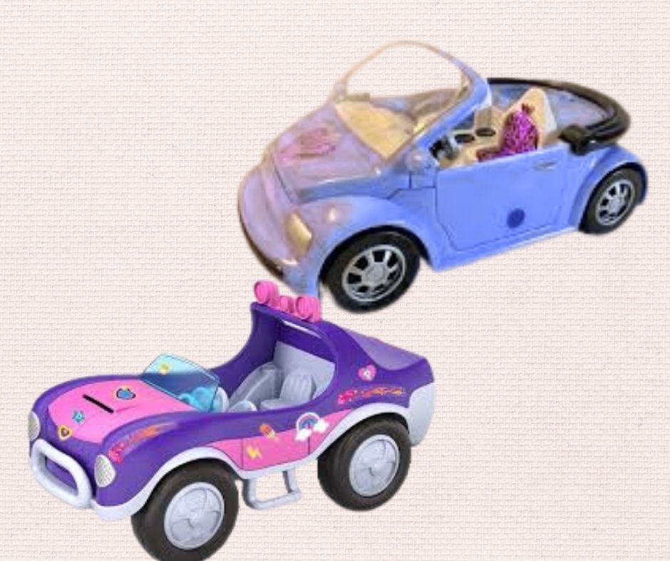 polly pocket car