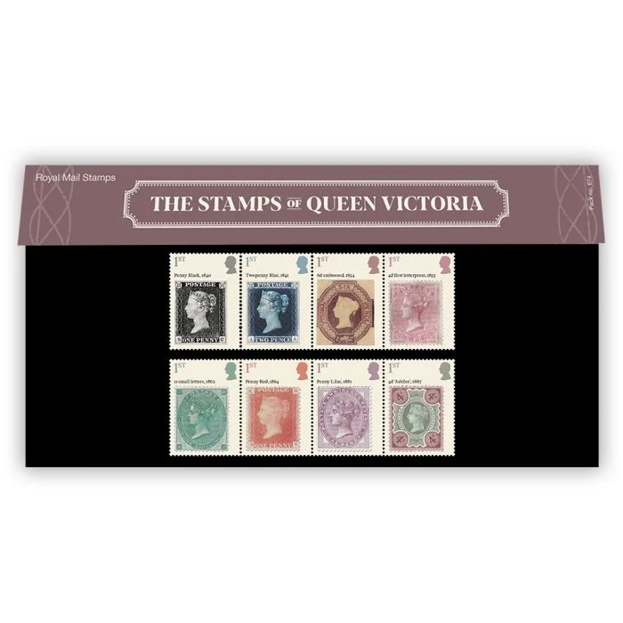 queen victoria stamp set