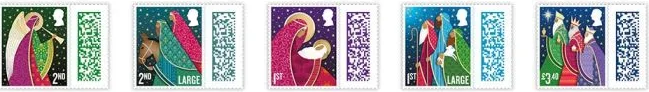 royal mail christmas stamps 2025