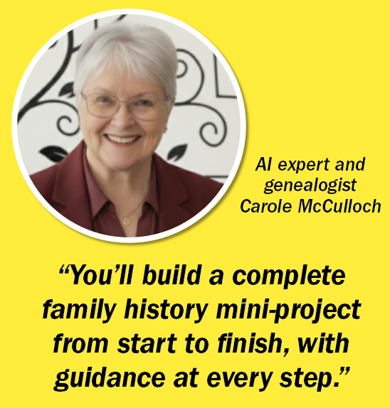 AI Bootcamp tutor Carole McCulloch