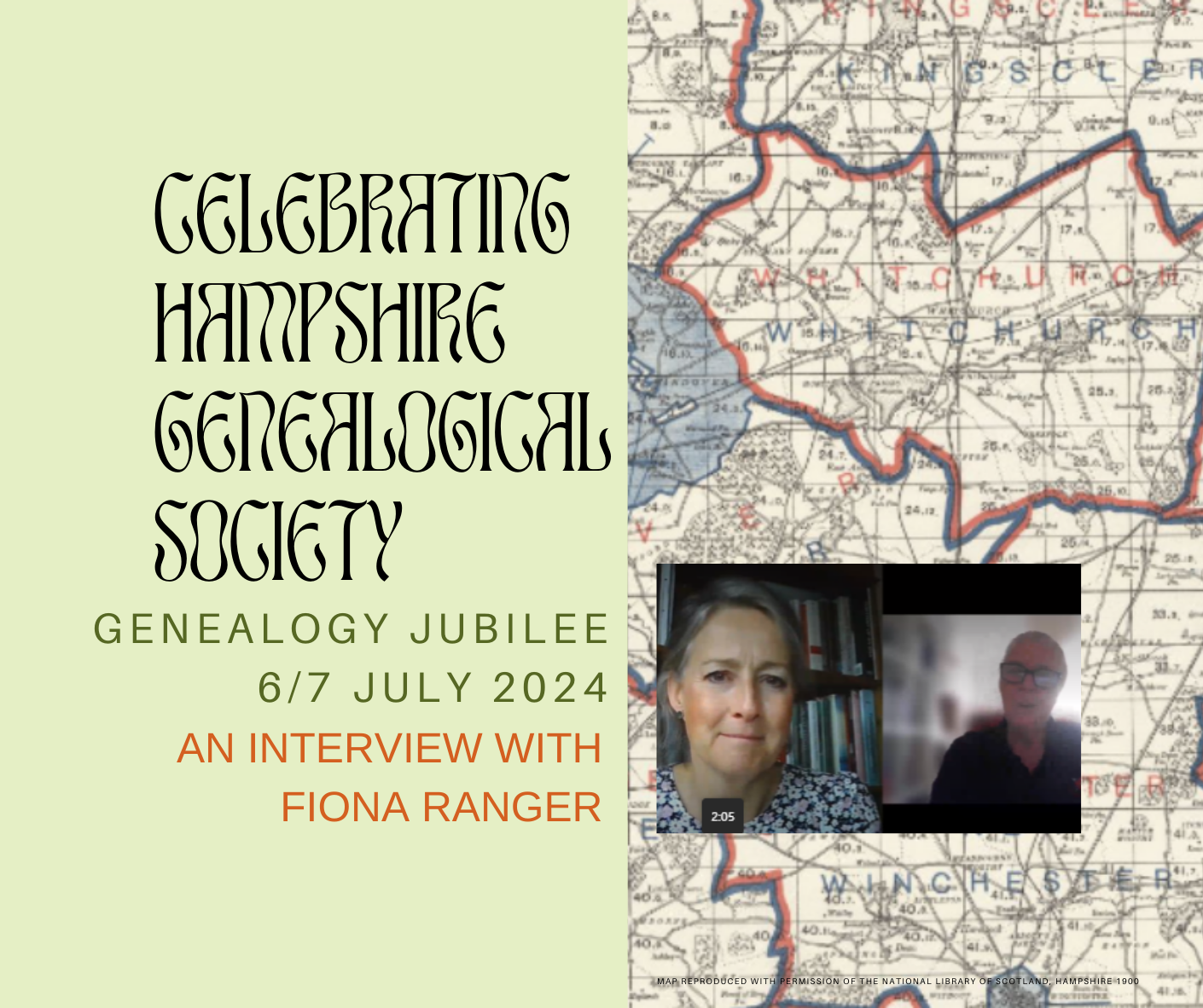 Celebrating Hampshire Genealogical Society 50 years jubilee 6&7 July 2024