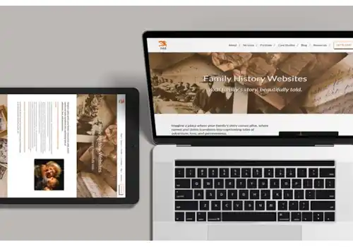 Create a family history website with Hot Lizard Designs Create a family history website with Hot Lizard Designs