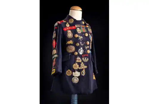 D-Day-Betty-Whites-coat D-Day in 80 objects book Family Tree D-Day-Betty-Whites-coat D-Day in 80 objects book Family Tree