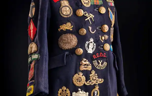D-Day-Betty-Whites-coat D-Day in 80 objects book Family Tree D-Day-Betty-Whites-coat D-Day in 80 objects book Family Tree