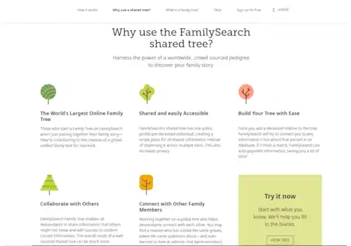Learn about automated tree build functionality at FamilySearch shared online family tree Learn about automated tree build functionality at FamilySearch shared online family tree