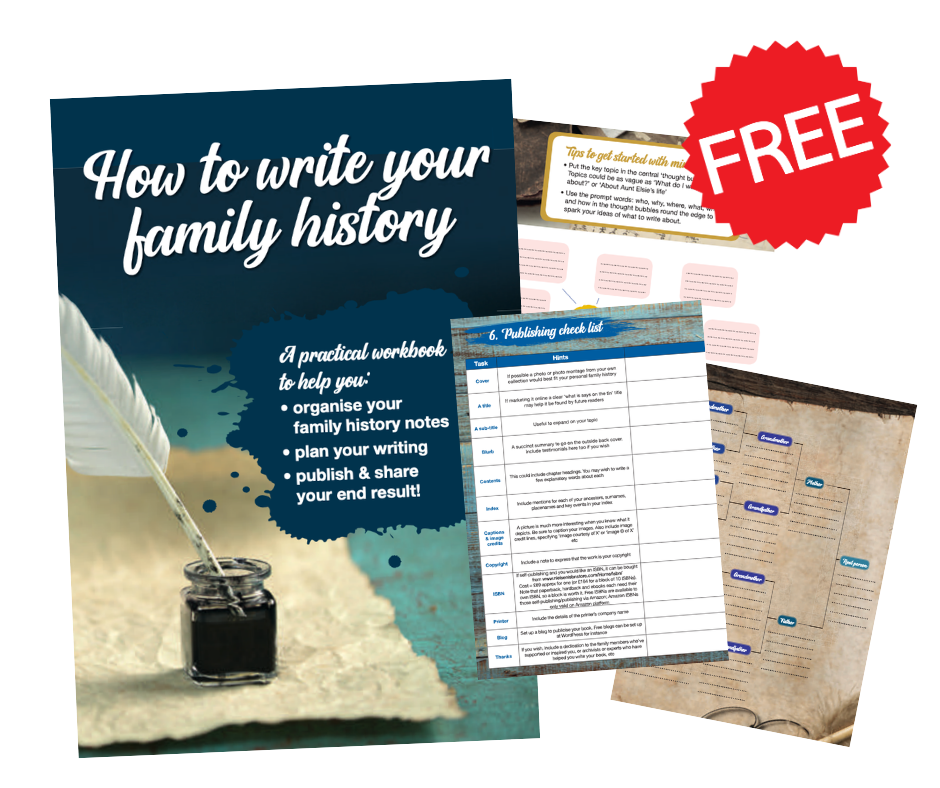 Family history writing guide