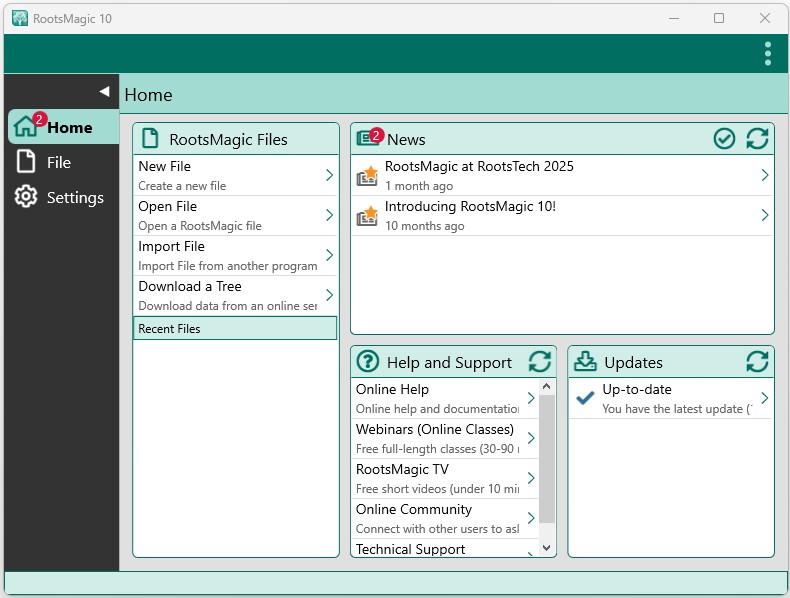 RootsMagic screenshot