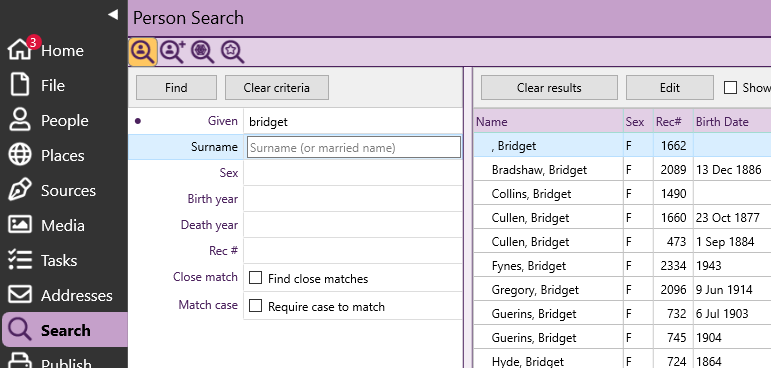 RootsMagic screenshot