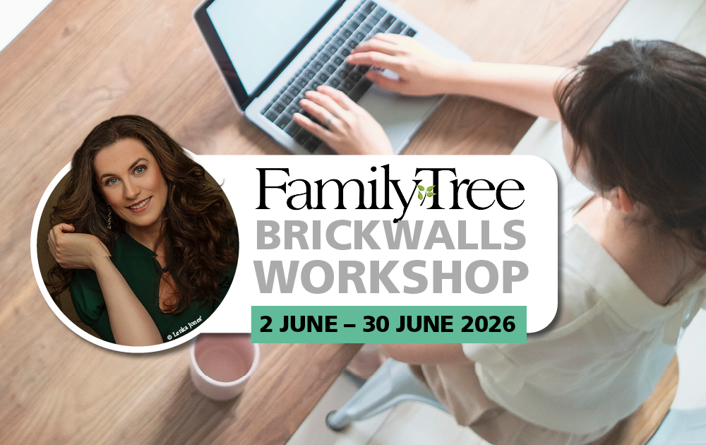 Join us for brand new Family Tree Brickwalls Workshop and solve your family history problems