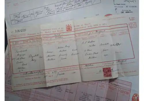 Birth certificate Birth certificate