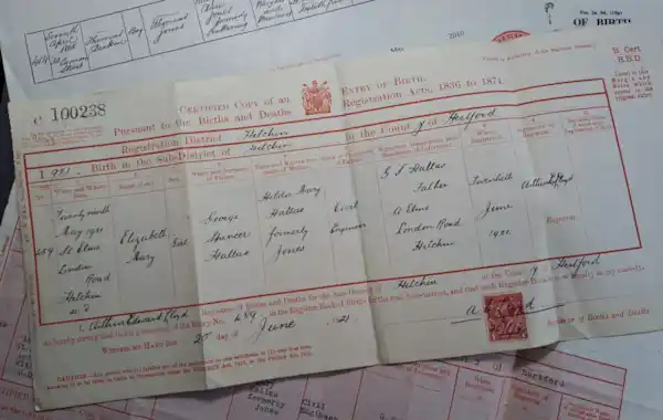 Birth certificate Birth certificate