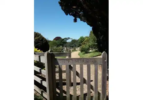 kissing gate to st kyneburghas #StoryOfOurStreet kissing gate to st kyneburghas #StoryOfOurStreet