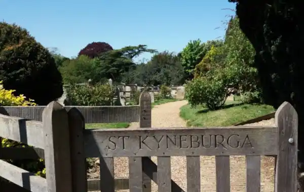 kissing gate to st kyneburghas #StoryOfOurStreet kissing gate to st kyneburghas #StoryOfOurStreet