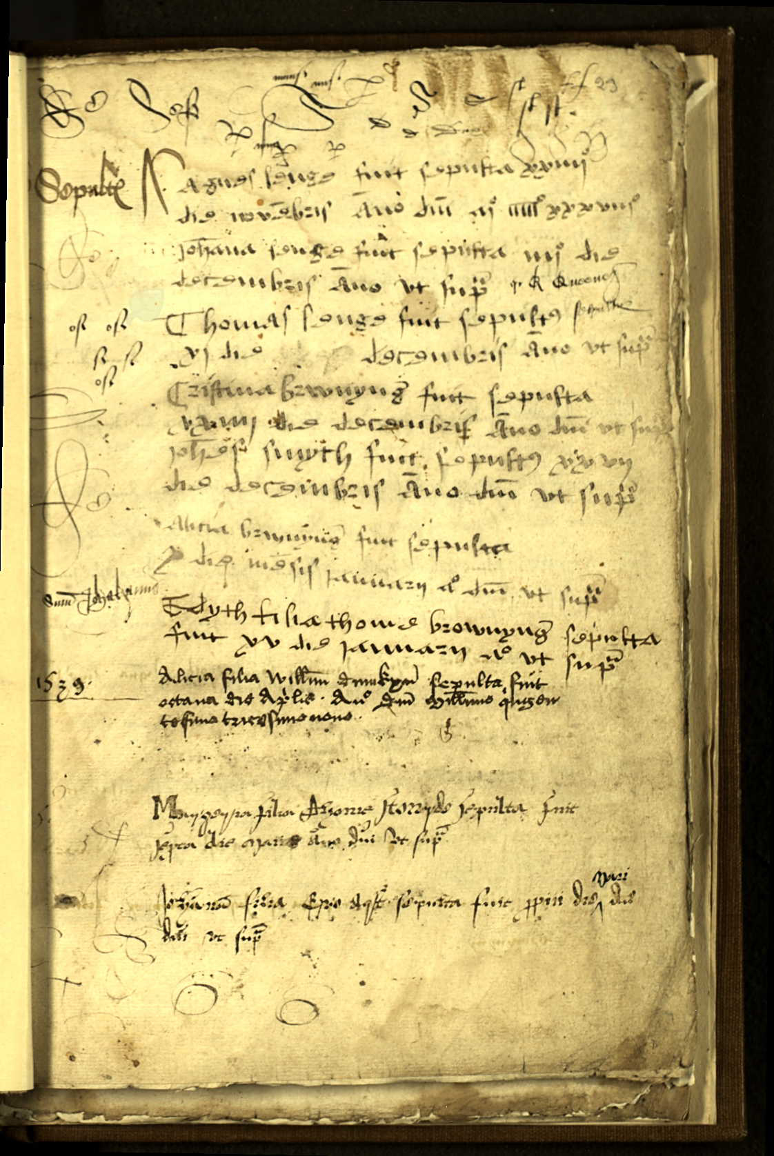 Search parish registers digitised and available online back to the 1500s to find details of ancestors burials marriages and baptisms