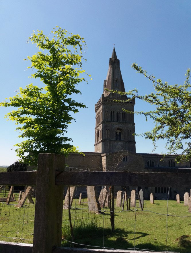 View of St Kyneburgha's Church from Stocks Hill #StoryOfOurStreet