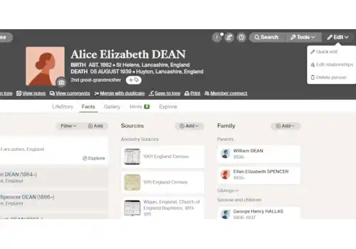 How to edit a relationship on your Ancestry tree How to edit a relationship on your Ancestry tree