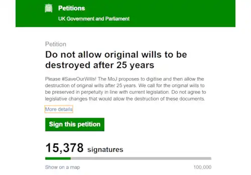 update on saveourwills MoJ wills consultation Richard Holt Family Tree UK update on saveourwills MoJ wills consultation Richard Holt Family Tree UK