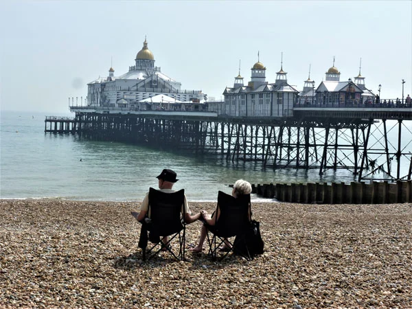 Eastbourne pier reference photograph