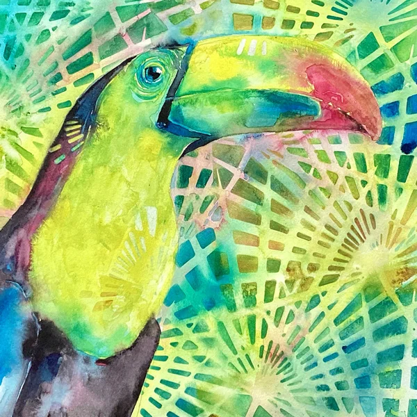 Watercolour Toucan
