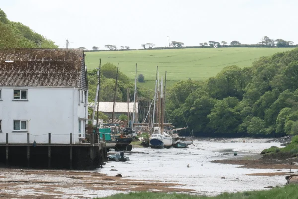 Distant boats reference photograph