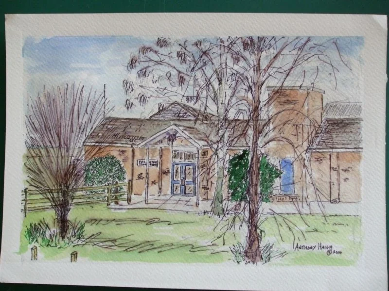 Yelvertoft Village Hall - Urban sketch Yelvertoft Village Hall - Urban sketch