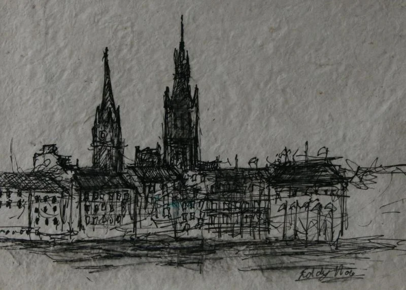 Hamburgh from the elbe 2 Hamburgh from the elbe 2