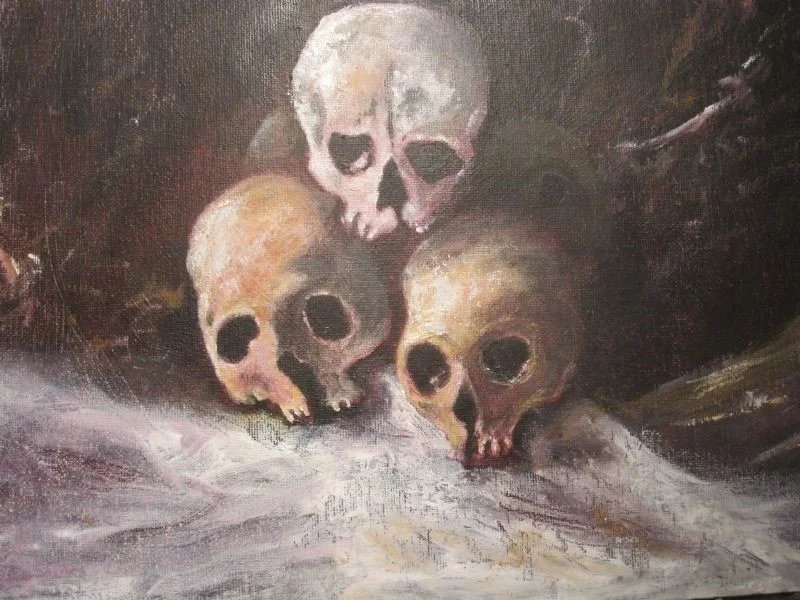 Pyramid of Skulls (after Cezanne) Pyramid of Skulls (after Cezanne)