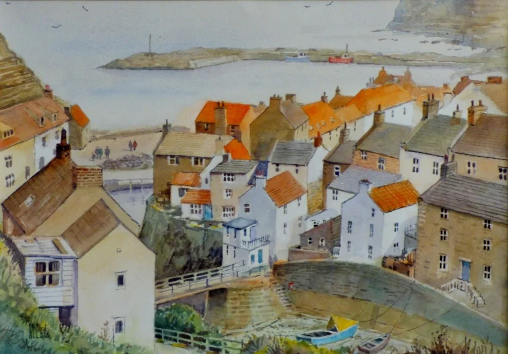 Staithes view from Cowbar footpath Staithes view from Cowbar footpath